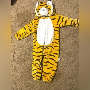 Toddler tiger costume for Halloween or play